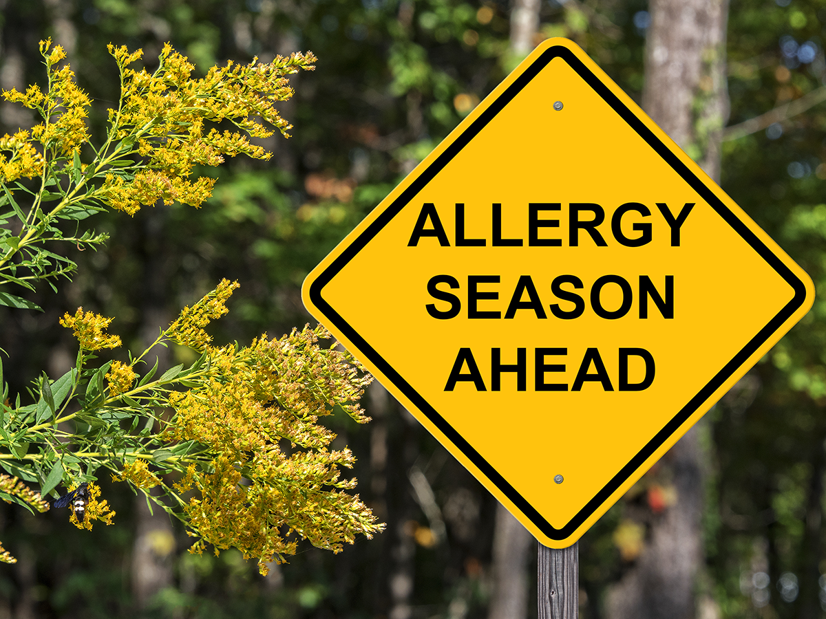 signo de alergias