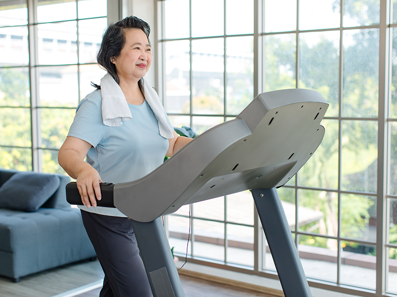 cardiac rehab woman